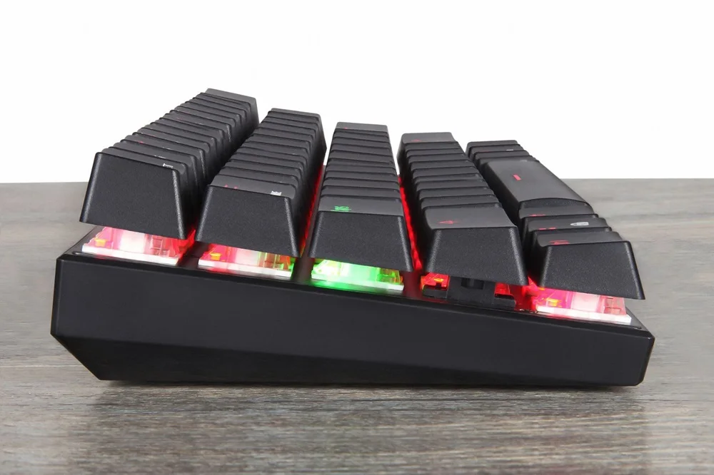 Механическая игровая клавиатура с двойным режимом Bluetooth Беспроводная/USB CK62