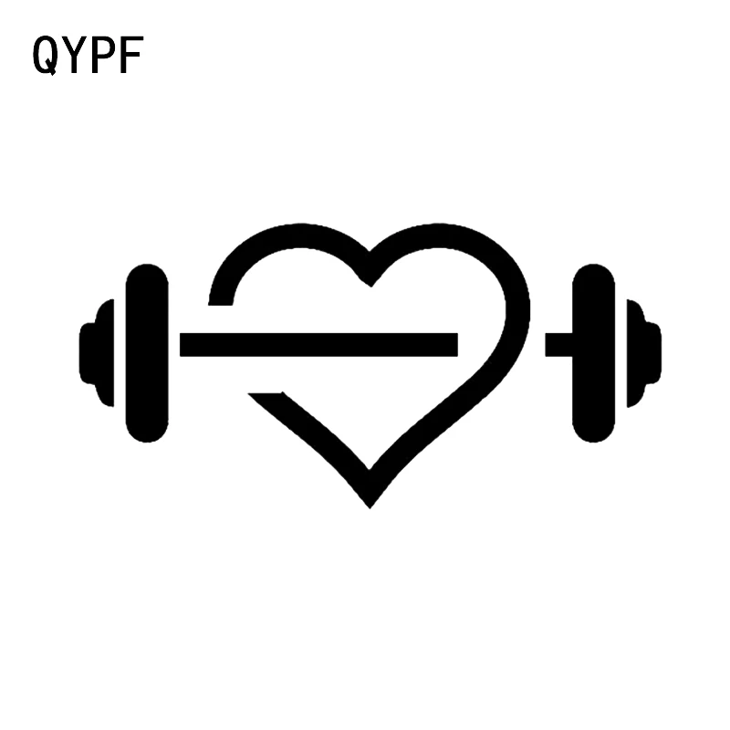 QYPF 16 3*8 см уникальный тренажерный зал в форме сердца фитнес гантель спортивный