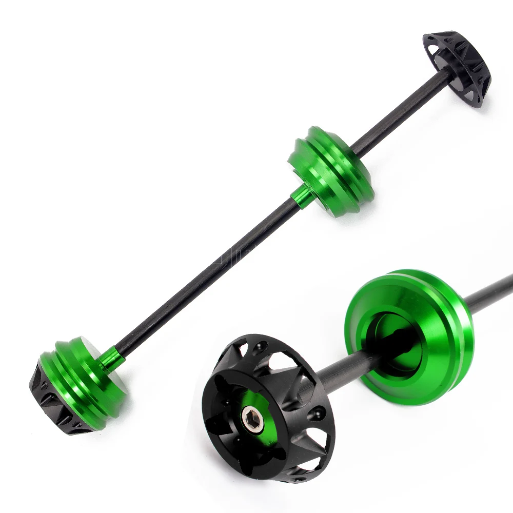 Мотоцикл CNC алюминиевый передний мост вилка колеса Краш протектор рамка Ползунки