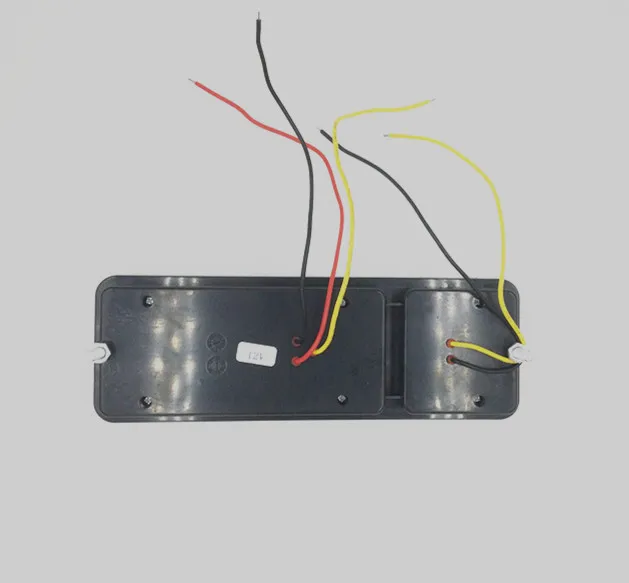 1 пара красный Янтарь 12 V 24 светодиодный ATV грузовик лампа прицепа для грузовика