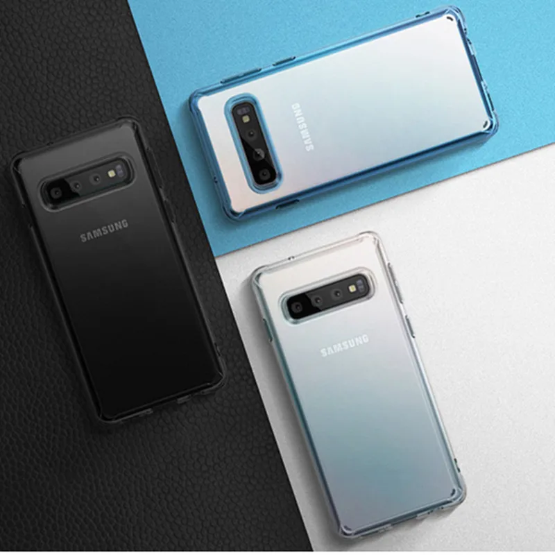 JOYCE Shockproof Case For Samsung S8 S9 S10 S10lite s10Plus Phone Galaxy Note8 9 Covers Clear Soft Silicone TPU Coque | Мобильные