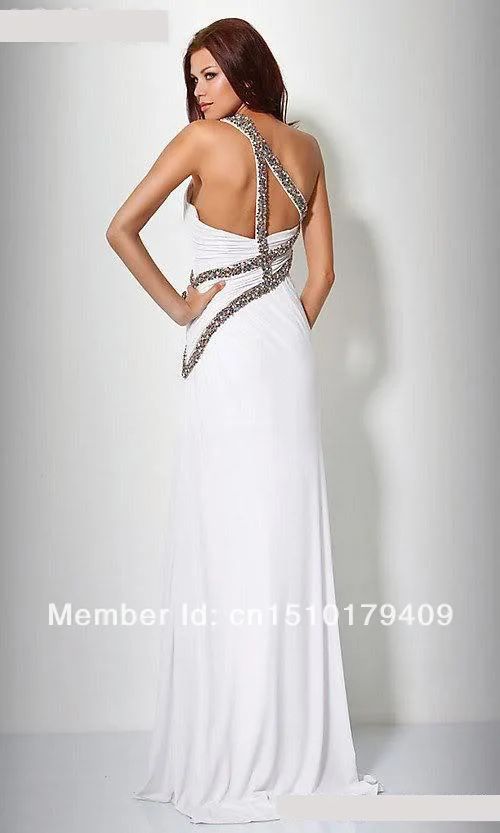 Free Shipping Christmas! White Evening Dresses Pageant Party Prom Custom Made 2-6 8-10 12-20 BE1118005 | Свадьбы и торжества