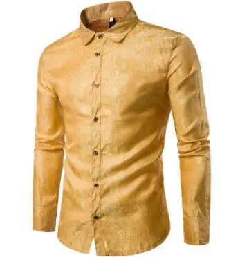 Pink Beige Мужские рубашки, модные, для отдыха, с цветочным принтом, для любителей пляжа, с угловым воротником, мужские рубашки с длинными рукавами в стиле барокко, повседневные рубашки - Цвет: Pink Beige