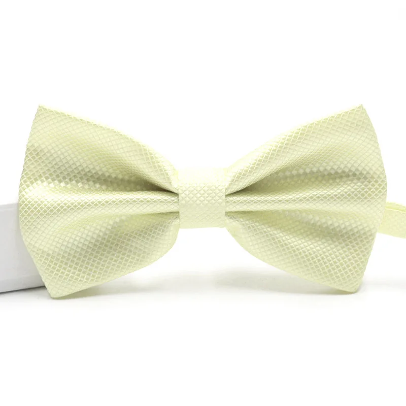 Light Green Мужской галстук-бабочка Взрослый Классический Модный свадебный вечерний формальный атласный Подарочный многоцветной Регулируемый шейный галстук-бабочка Gravata зажим - Цвет: Light Green