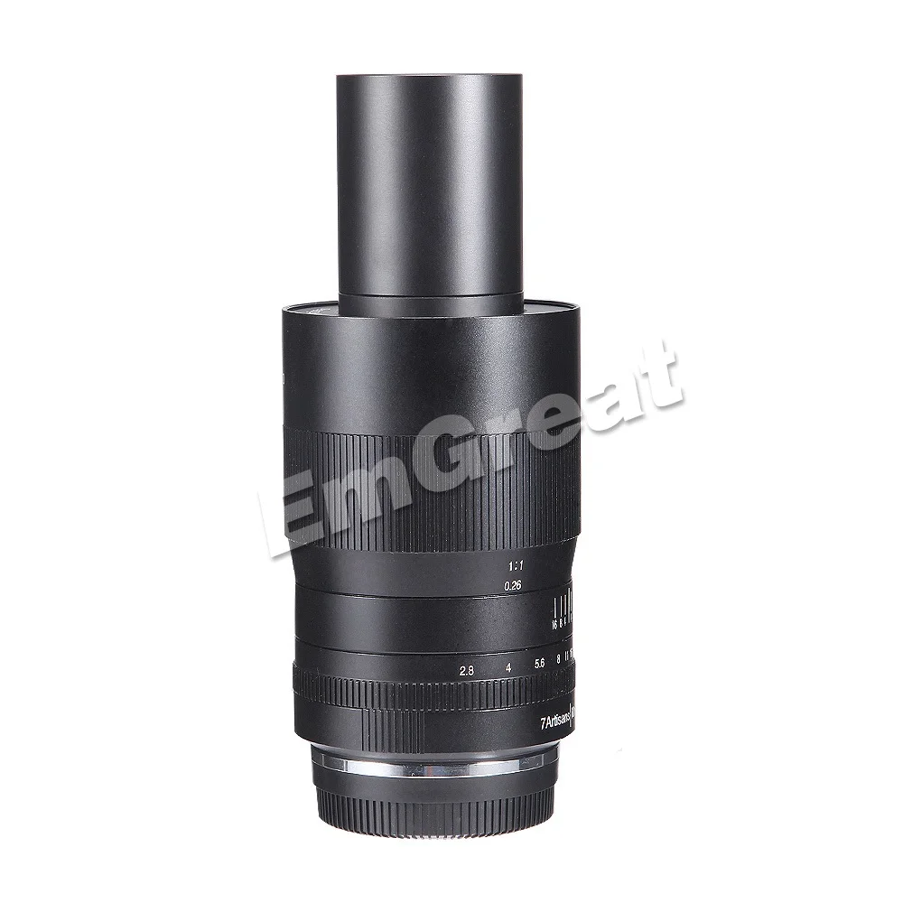 7 ремесленников 60 мм f2.8 1:1 увеличение макрообъектив подходит для sony E-mount Canon EOS RF Fuji M43 Nikon Z Mount беззеркальная камера