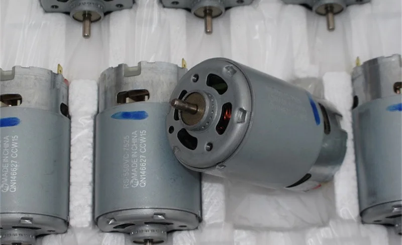 Японский Mabuchi RS-550VC-7527 мощность 5V12V14V 1.33A высокая скорость 7000 об/мин 19800 об/мин 550 двигатель для модели Электрический инструмент