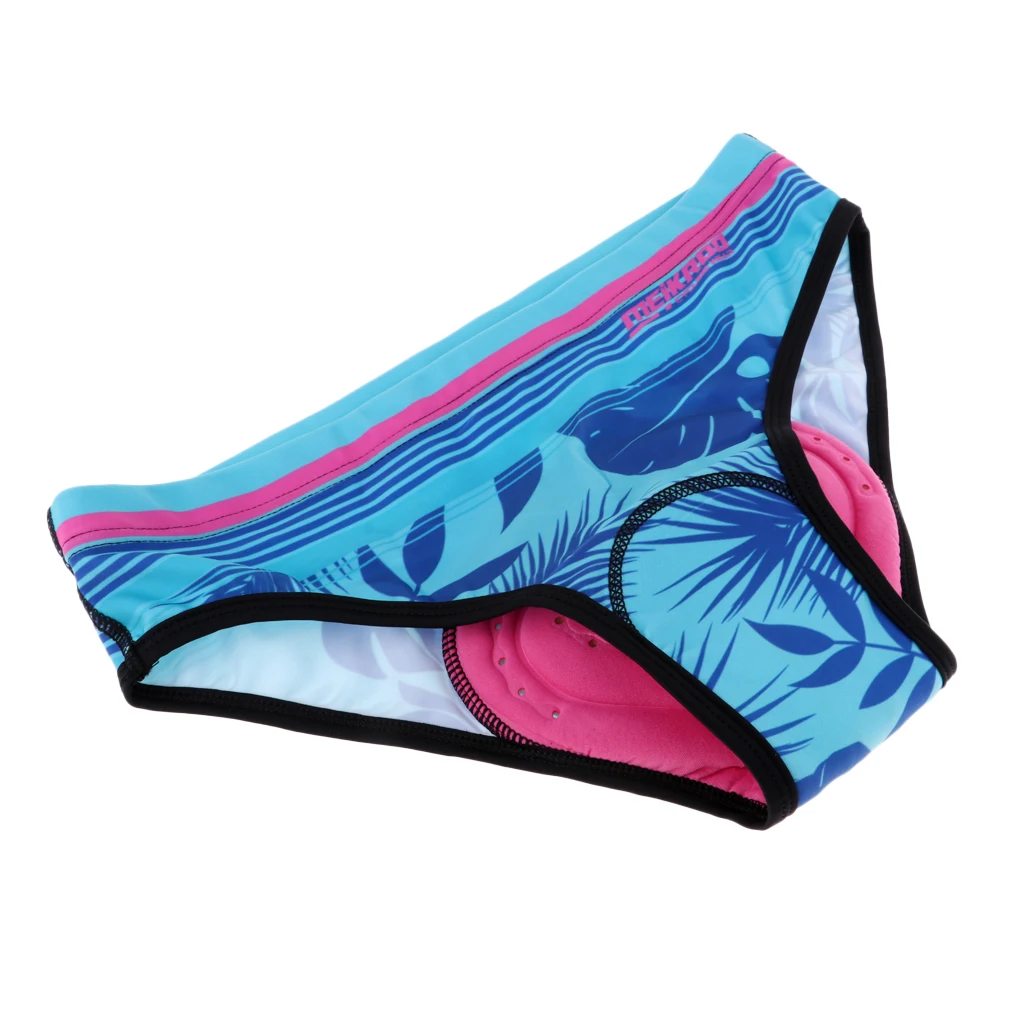 M Cycling Underpants Bike Bicycle 3D Gel Padded Breathable Comfortable Underwear Panty for Women Girl Outdoor Bike Riding Sports - Цвет: M