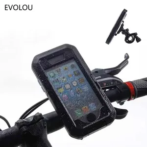 motorcycle bicycle phone holder bag for iphone xs max 8 7 plus 11 pro waterproof case mobile support bike handlebar holder stand free global shipping
