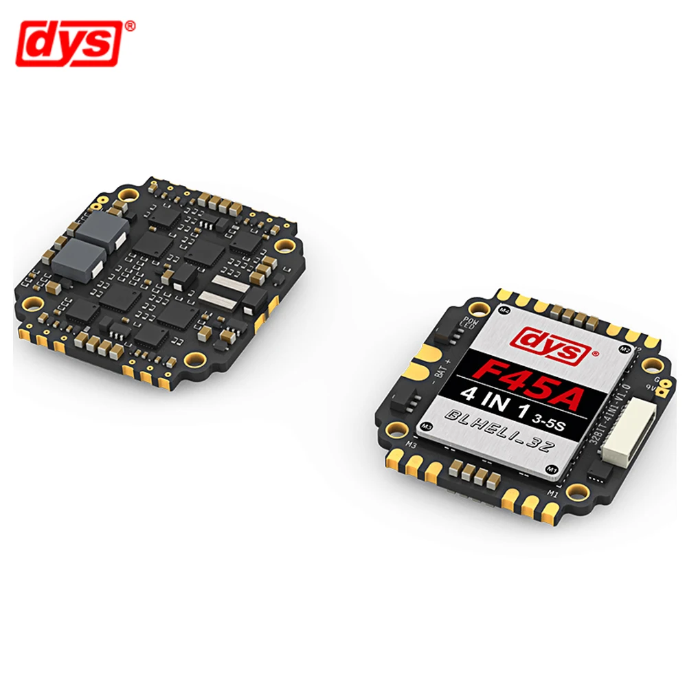DALRC 4в1 ENGING PRO 40A ESC 3-5S Blheli_32 4 в 1 ESC Бесщеточный DSHOT1200 готов w/5 V BEC для радиоуправляемого гоночного дрона квадрокоптера рама