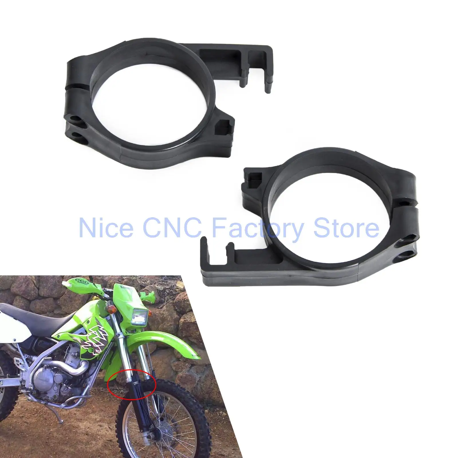 Новый спереди руководство Вилы для Kawasaki kdx200 93 94 kdx250 91 klx250 06 07 klx250r 96 klx300r 97 klx650r