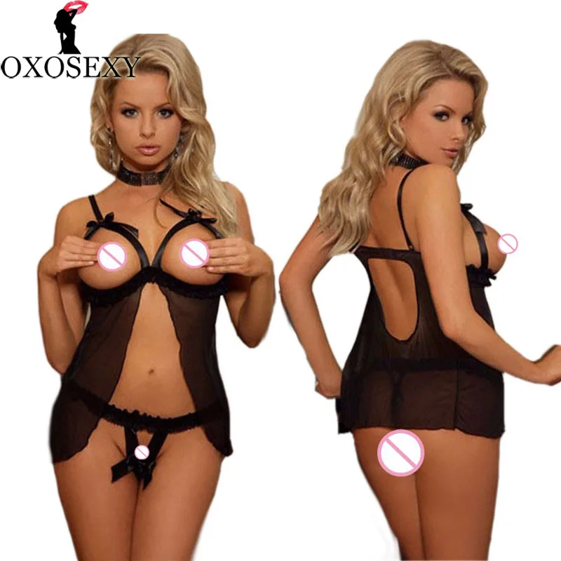 OXOSEXY сексуальное нижнее белье Горячая Открытая грудь сексуальные костюмы lenceria сексуальный бант Эротическое
