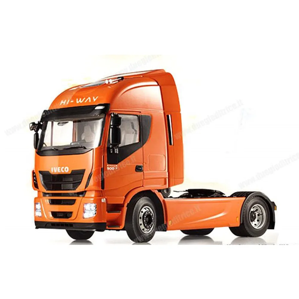 

Редкие 1:12 весы Iveco Stralis Hi-Way Тяжелый Грузовик Трейлер модели автомобилей игрушки хобби Коллекция высокое качество
