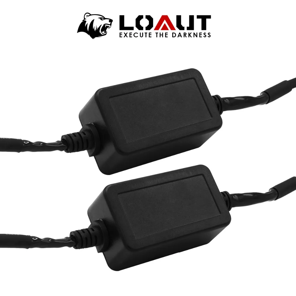 Для Jeep Compass H8 H9 H11 Светодиодный фонарь 16A LOAUT светодиодный CANBUS провод HID лампа декодер 9-36 в без ошибок Canbus стоп мигающий