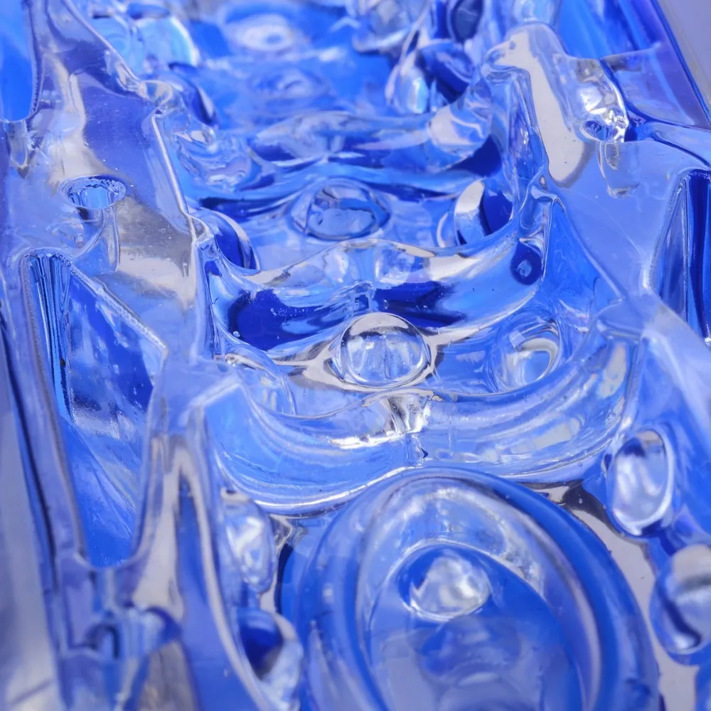 Кристальный мастурбатор со сильным всасыванием для мужчин. Тренажеры для мастурбации и средство для задержки эякуляции "Aircraft Delay Spray Time".