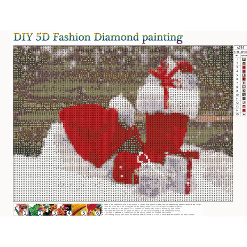 30*40 см бриллиантовый рисунок Рождество подарок 5D алмазная вышивка по номерам