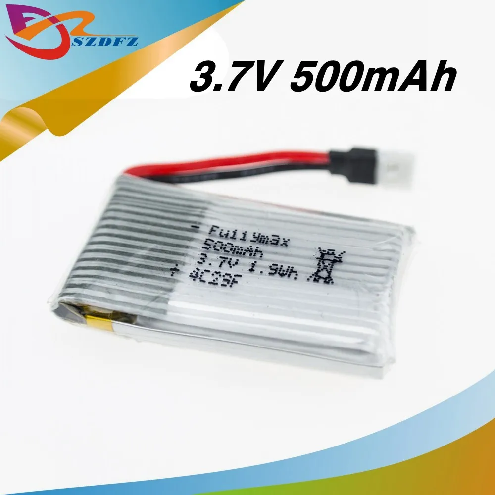 20 штук Syma X5C rc 3 7 В 500 мАч липо батареи для Сыма x5 x5sc H5C X5A вертолет беспилотный часть