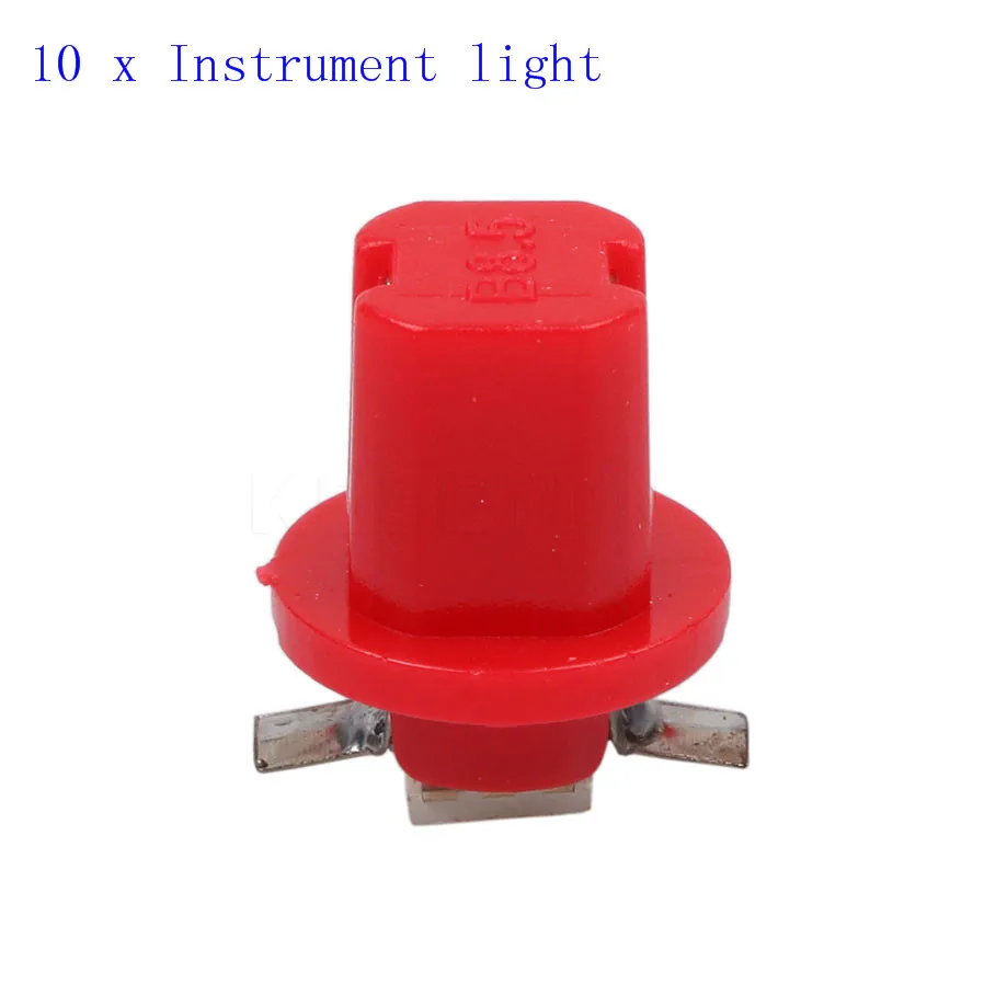 10 шт. светодиодные лампы для приборной панели|Сигнальная лампа| |