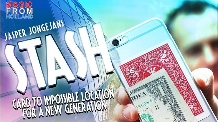 

STASH (с онлайн инструкциями) от Jasper J-Card Magic Props, How To Magic, аксессуары для уличной магии, фокусы ментализма
