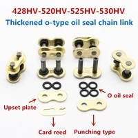 motorcycle chain buckle ring link 428 520 525 530 heavy chain connecting connector master joint link with o ring chain lock