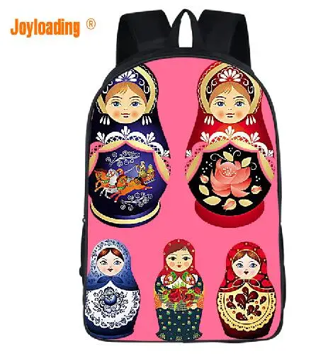 Joyloading дизайнерский рюкзак с изображением русской матрешки школьная сумка для