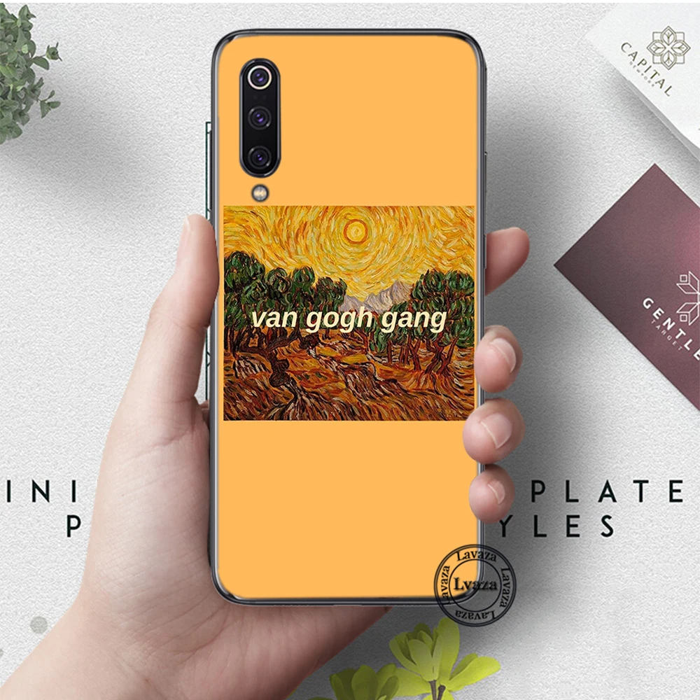 8 Отличная Живопись Ван Гог силиконовый чехол для Xiaomi Mi 5X6 6X8 9 SE 9T Pro CC9E CC9 A3 F1 A1 A2 Lite MAX 3 - Цвет: 8
