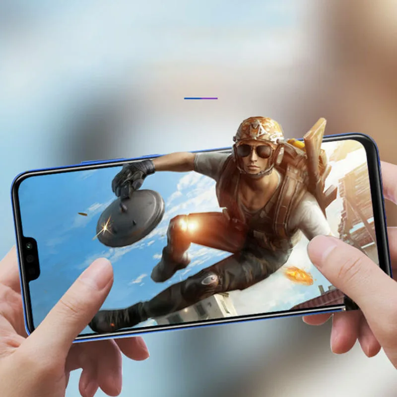 Закаленное стекло для honor 8x/7x/6x Защитное экрана телефона 2 шт. защитная пленка huawei
