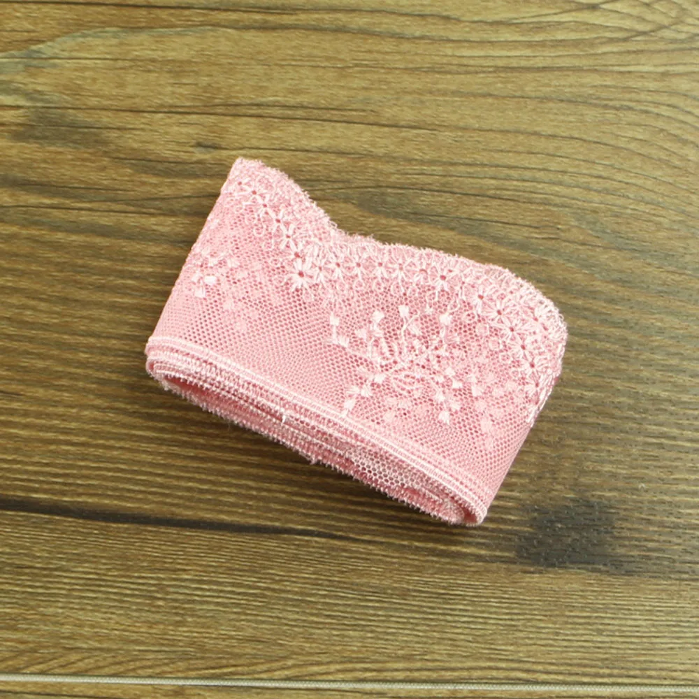 3 ярда новых вещей на полке! 4 5 см розовое кружево DIY Ювелирные изделия/аксессуары