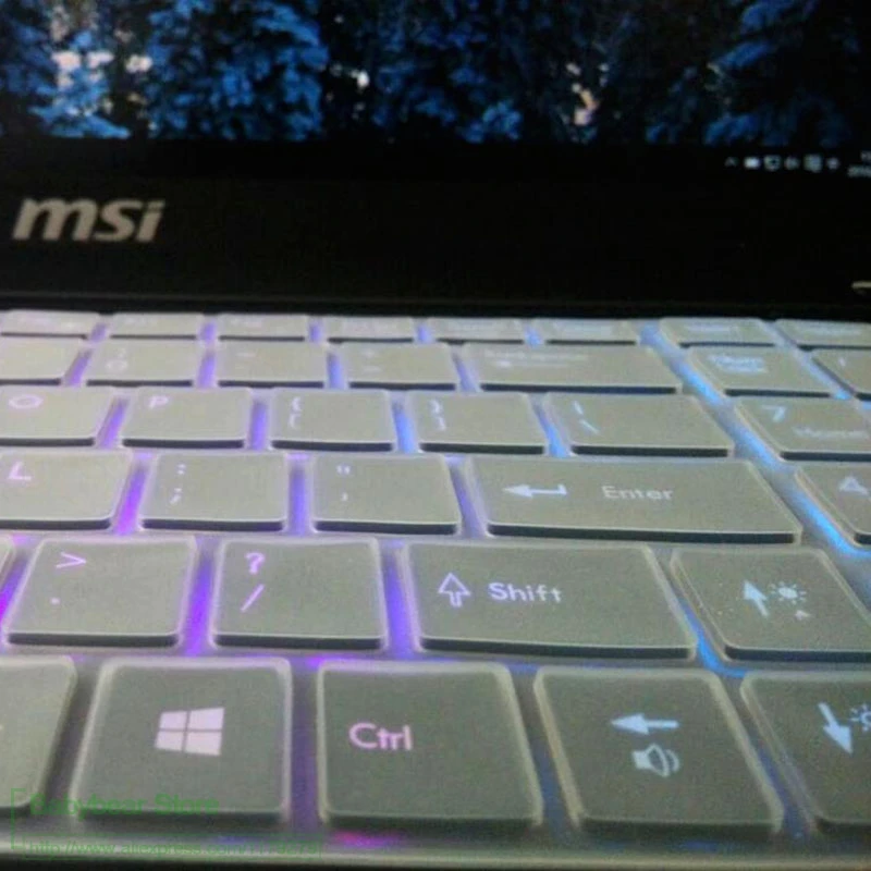 Чехол для клавиатуры MSI CR720 CX620 CX620MX CX623 CX705 CX705MX CX720 испанская клавиатура Tecaldo 15 17