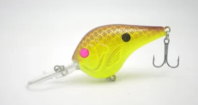 Рыбалка заманить Crank Bait глубокое погружение воблеры 11g длинный Литой