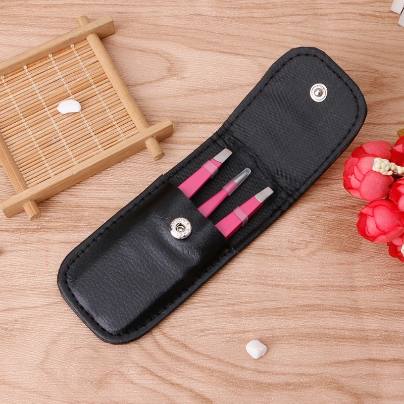 Набор ручных пинцетов из нержавеющей стали 3 шт. пинцеты с наклонными