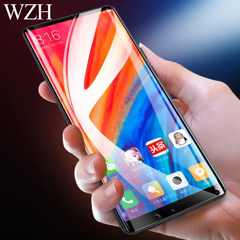 Стекло для Xiaomi Mi MIX 2 S закаленное стекло HD полное покрытие защита экрана телефона