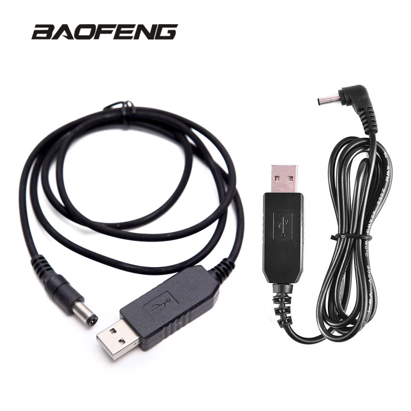 GUUGEI USB кабель для зарядки шнур Baofeng Walkie Talkie два способа радио зарядный BF UV 5R 5RE