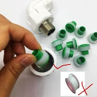 50pcs 20mm plugging internal tooth pad sealing ring angle valve leading silk pad ppr free raw material with rubber pad