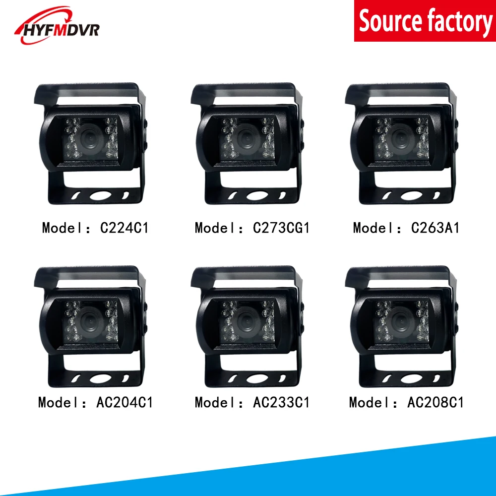 

Side rear view reversing image car camera waterproof and shockproof AHD960130 million HD pixel train/concrete car/bus/school bus