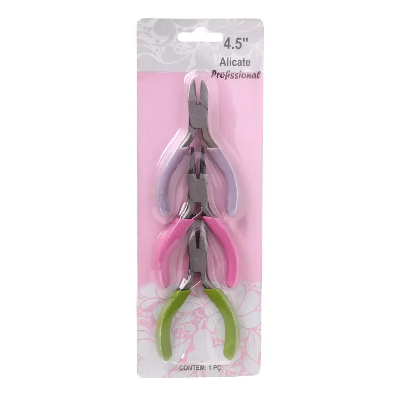 

3pcs/set Mini Jewelry Beads Making Tools Pliers Beading Line Chain Cutter DIY Kit -hol