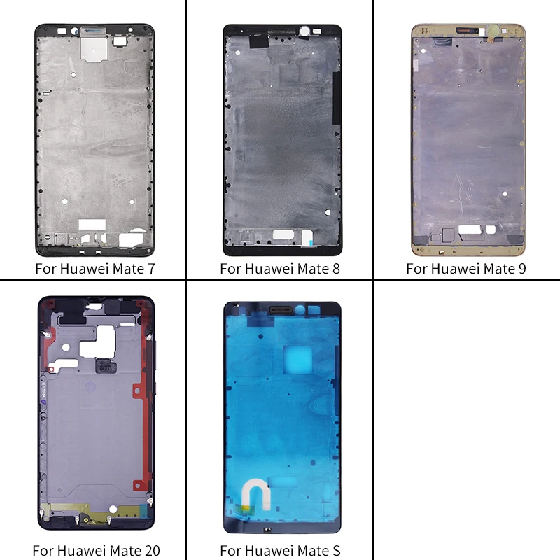 Для HUAWEI Mate 7 8 9 в стиле 20 х г промежуточный Корпус рамка Запасные детали для Huawei S