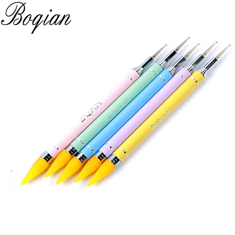 BQAN восковая палитра Стразы Dotting Pen двухсторонняя ручка для бисера инструмент