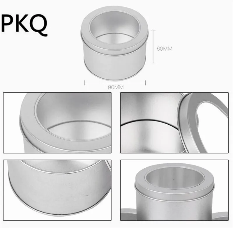 90 мм x 60 большой круглый железный ящик часы упаковки жестяная коробка Олово
