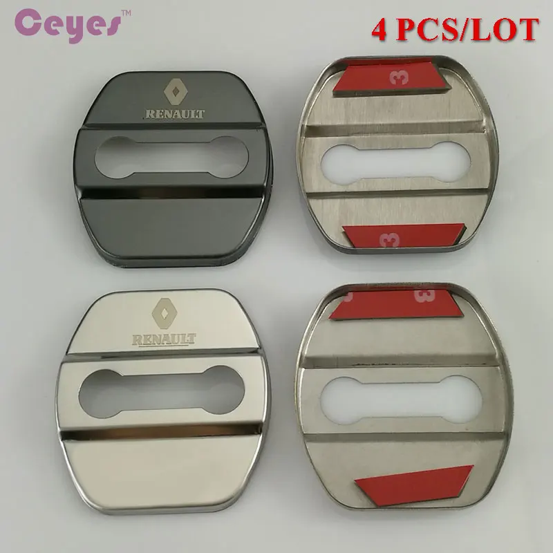 Автостайлинг Ceyes чехлы для автомобиля крышка дверного замка чехол Renault Megane 2 Scenic una