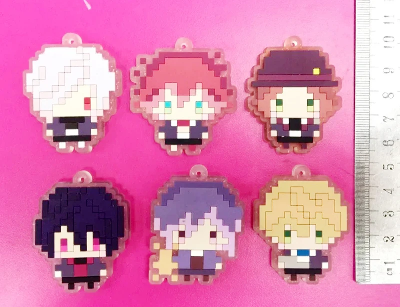 63 стиля аниме DIABOLIK LOVERS фигурки Yui Ayato Kanato reiji Subaru ruki Carla ПВХ фигурка ремешок для
