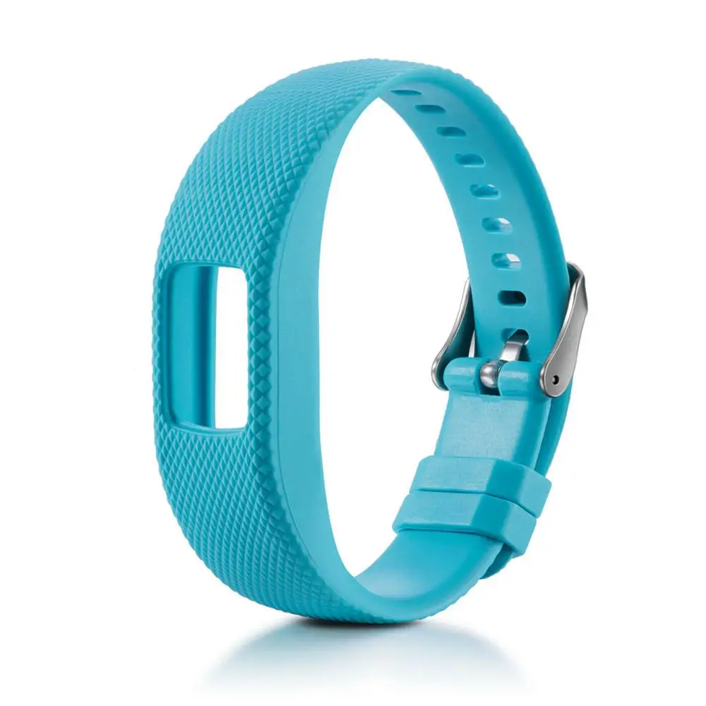 6 GHH силиконовый ремешок для часов для Garmin Vivofit4 трекер активности премиум-силикон мягкий удобный WB0261-WB0280 - Цвет: 6