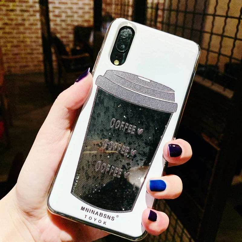 Чехлы для Huawei P30 P20 Lite Pro Mate 10 20 с динамическим рисунком зыбучего песка и жидкой