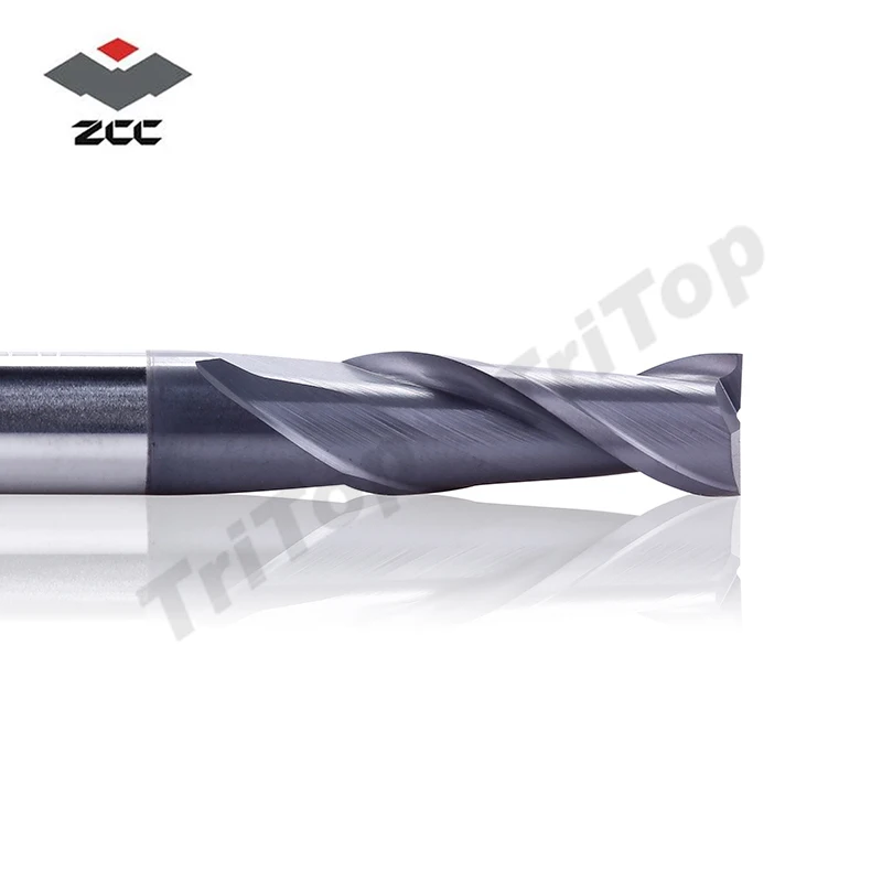 

ZCC brand GM-2E-D6.0 5pcs/lot tungsten Carbide cobalt alloy cnc D6.0 end mill 2 flute 6.0mm cutting diameter milling cutter