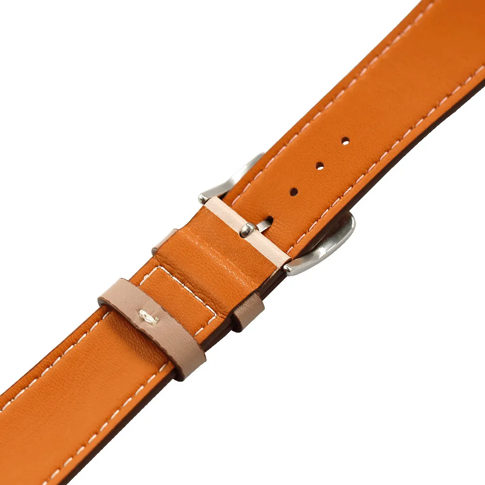 Кожаный ремешок для Apple watch группа 42 мм 38 iWatch 4 44 40 двойной походный браслет 3 2 1 herme |