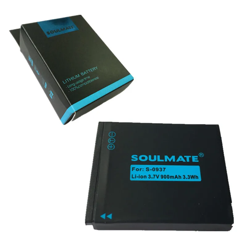 SOULMATE SLB 0937 SLB0937 литиевые аккумуляторы батарея для цифровой камеры Samsung L730 L830 i8 NV33