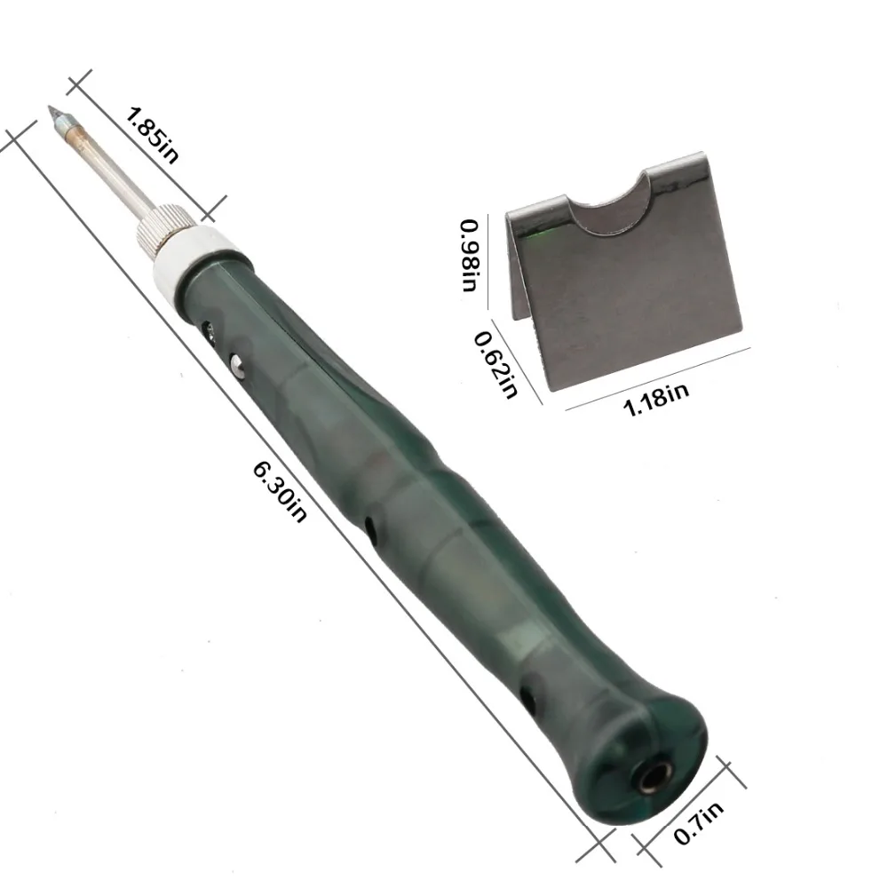 Мини USB Электрический паяльник портативный со светодиодным индикатором горячий