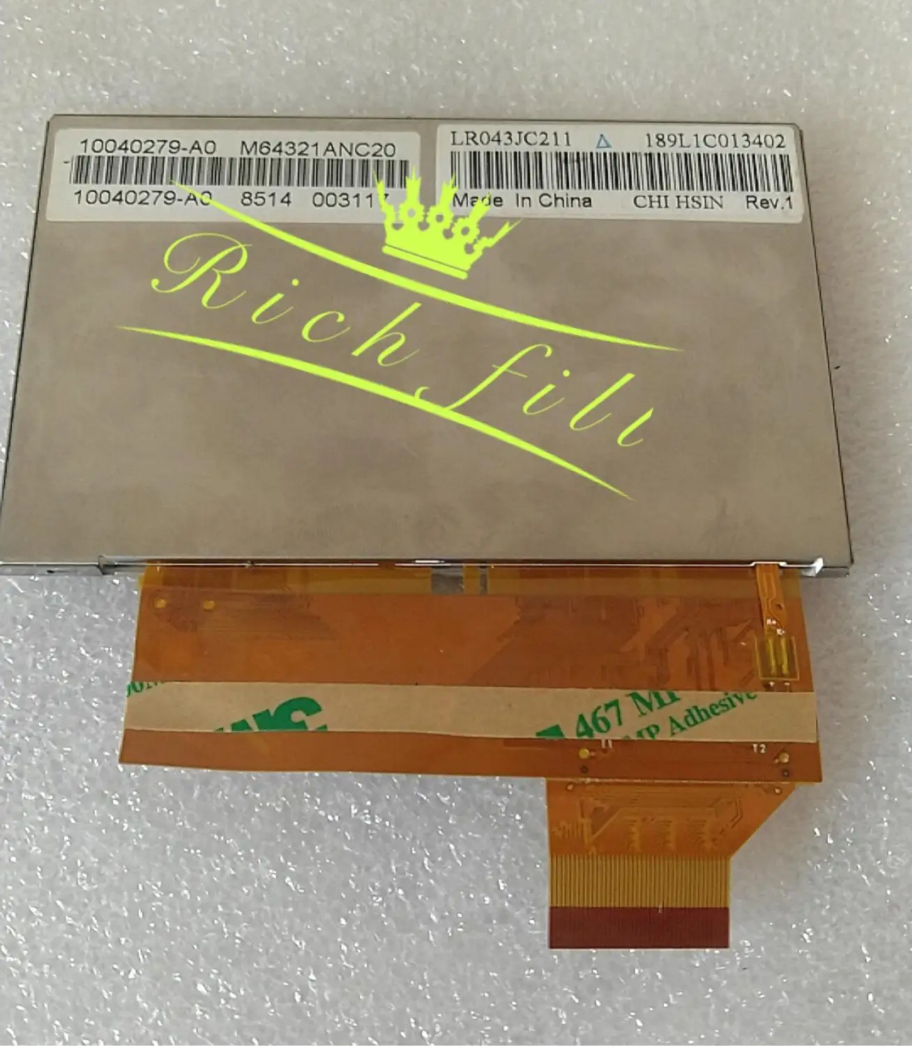 Новый 3 5-дюймовый TFT ЖК-экран с сенсорной панелью LR043JC211 WQVGA 4 (RGB)* 480 | Компьютеры и