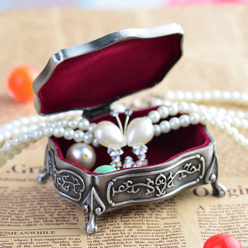 Бесплатная доставка Рождественская шкатулка для ювелирных изделий любителей