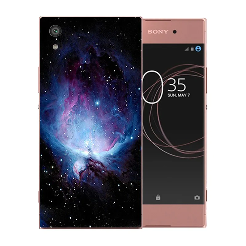 5 0 дюйма для Sony XA1 звездное небо узор пара телефонные чехлы Xperia Dual G3112 G3116 G3121 G3123