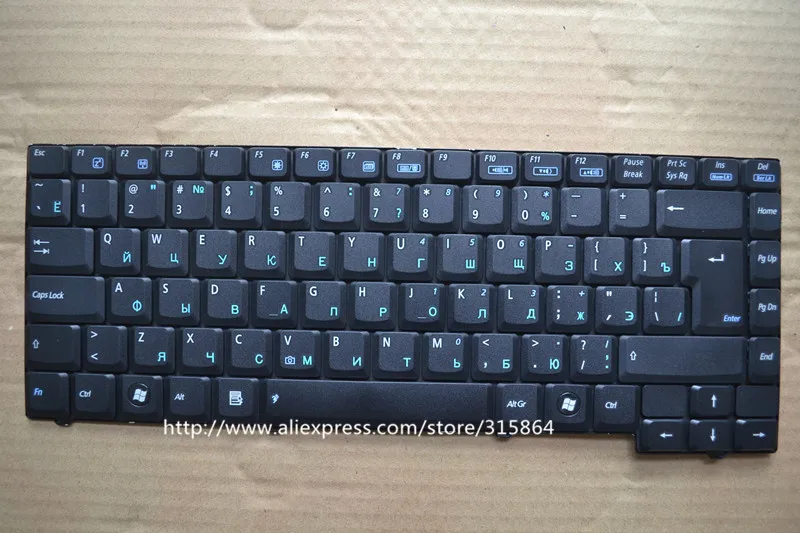 

Russian New laptop keyboard for ASUS F3A F3T F3S Z53 Z53Q Z53U X53 X53S X53L RU layout